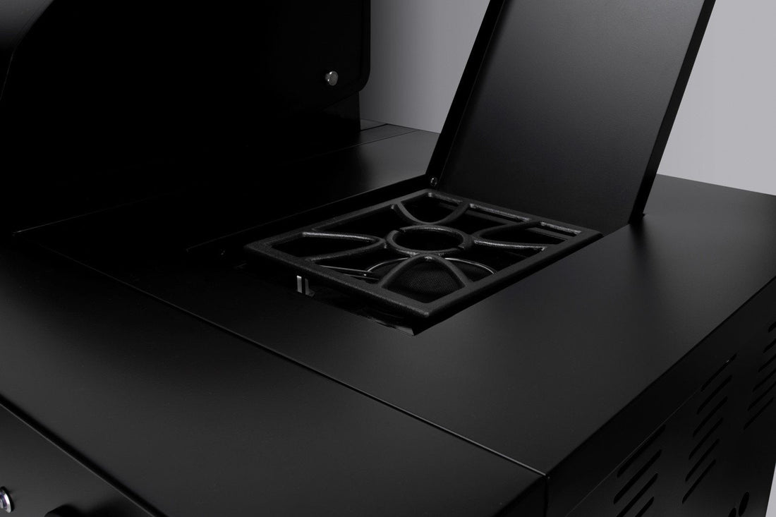 Boretti Luciano Buitenkeuken Nero | met ingebouwde koelkast