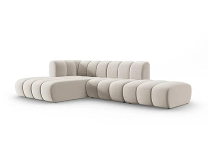 „Skyler“ Samt - Ecksofa