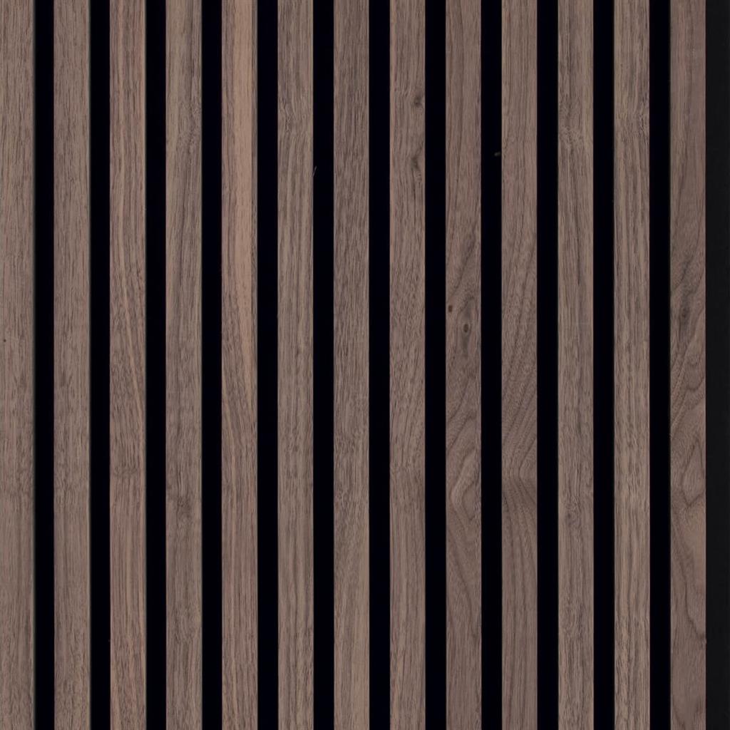 &quot;Dark Oak&quot; - Akoestisch wandpaneel 280x60cm