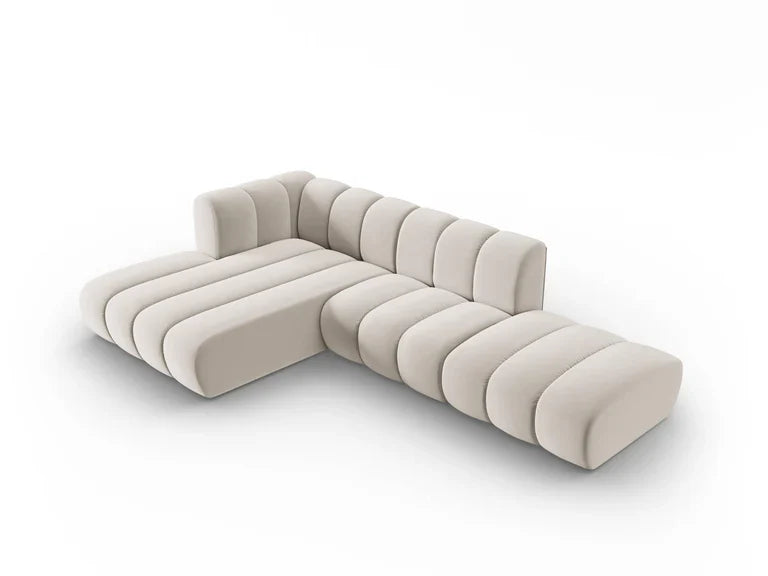 „Skyler“ Samt - Ecksofa