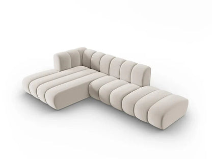 „Skyler“ Samt - Ecksofa