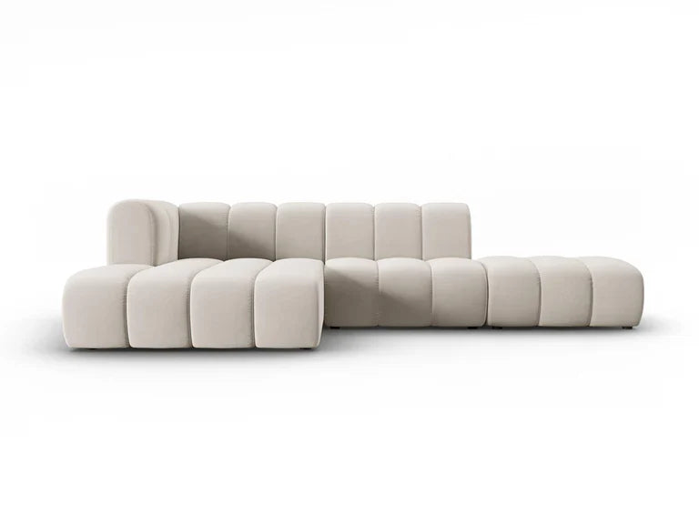 „Skyler“ Samt - Ecksofa
