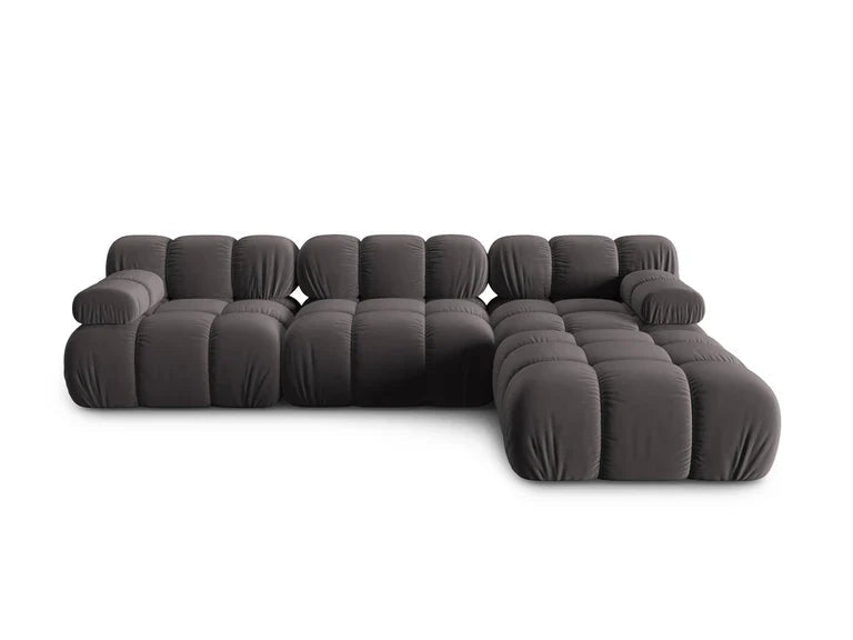 &quot;Tropea&quot; Samt - Ecksofa