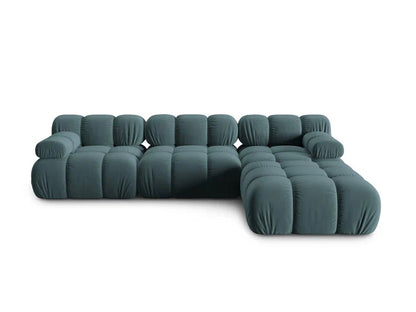 &quot;Tropea&quot; Samt - Ecksofa