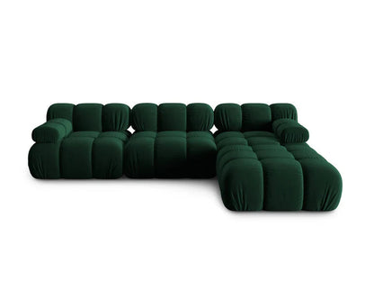 &quot;Tropea&quot; Samt - Ecksofa