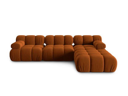 &quot;Tropea&quot; Samt - Ecksofa