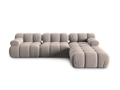 &quot;Tropea&quot; Samt - Ecksofa