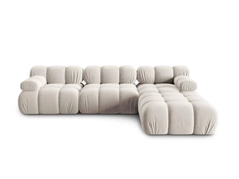 &quot;Tropea&quot; Samt - Ecksofa