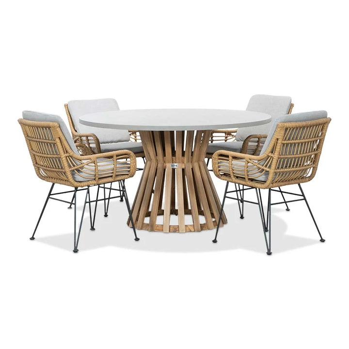 Mirello Tuinmeubelset 5-delig (Inclusief kussenset)