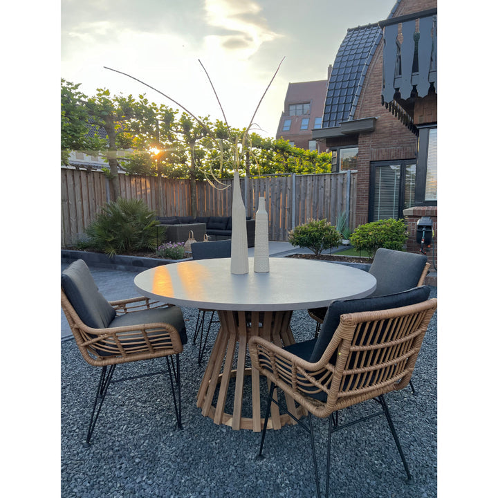Mirello Tuinmeubelset 5-delig (Inclusief kussenset)