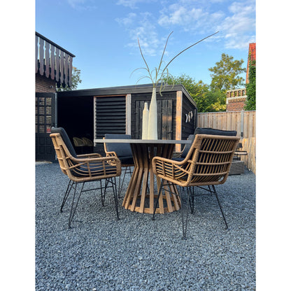 Mirello Tuinmeubelset 5-delig (Inclusief kussenset)