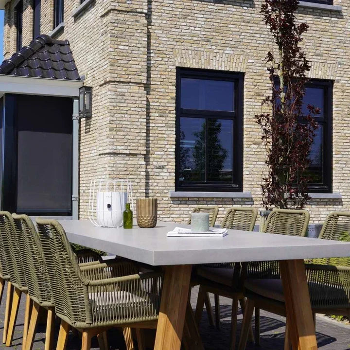 van den Hof dining tuinset 9-delig