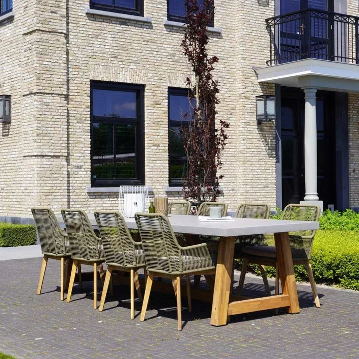 Mirello 9-delige dining tuinmeubelset