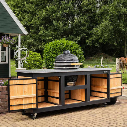 Big Green Egg Buiten Keuken